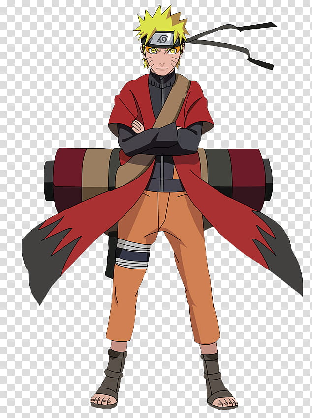 : Naruto Uzumaki # (Modo Sabio) transparent background PNG clipart