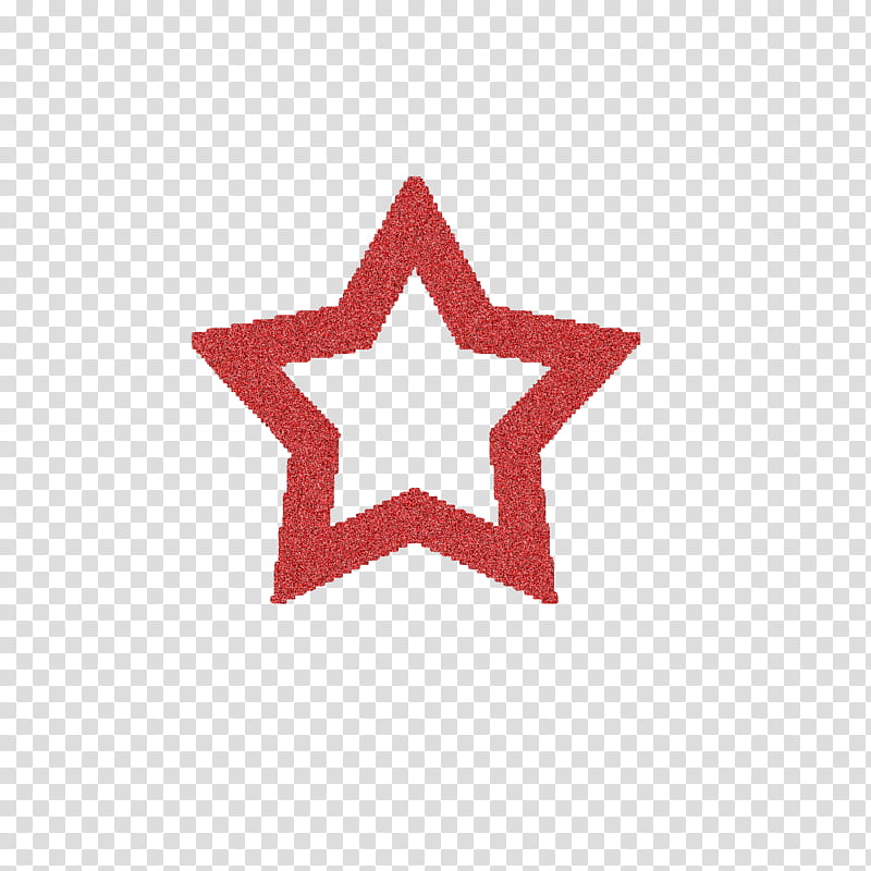 red star logo transparent background PNG clipart