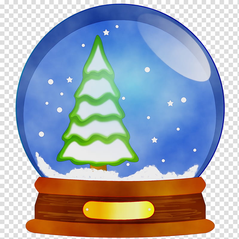 Watercolor Christmas Tree, Paint, Wet Ink, Christmas , Snow Globes, Snowman, Christmas Snow Globe, Snowman Snow Globe transparent background PNG clipart