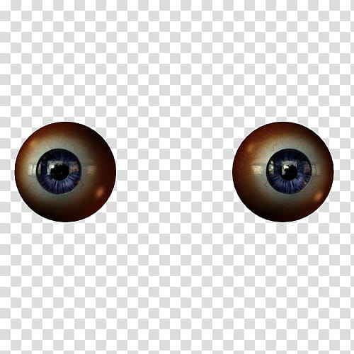 Texture Set  Eyeballs, two blue eyes transparent background PNG clipart