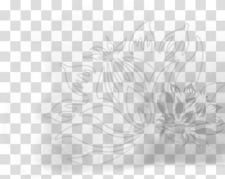 Lamoure Brushes , gray petaled flower sketch transparent background PNG clipart