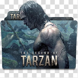 The Legend of Tarzan  Folder Icon , The Legend of Tarzan_x transparent background PNG clipart