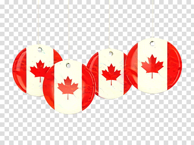 Canada Maple Leaf, Canada Day, Christmas Ornament, Flag Of Canada, Canadian Armed Forces, Christmas Day, Military, Red transparent background PNG clipart