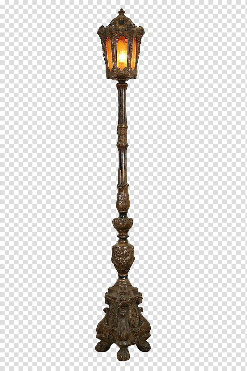 Tall Garden Lamp transparent background PNG clipart