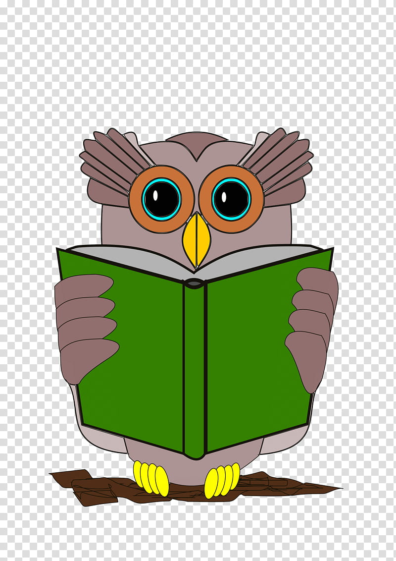 owl book clipart