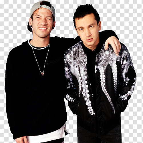 Twenty One Pilots Josh Dun and Tyler Joseph transparent background PNG clipart