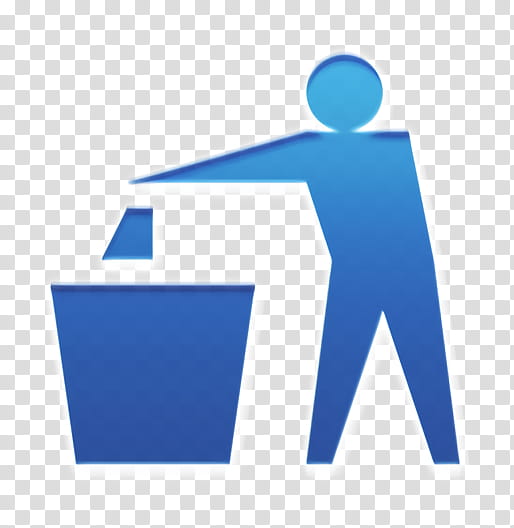 bin icon can icon recycle icon, Trash Icon, Blue, Logo, Line, Electric Blue, Symbol transparent background PNG clipart