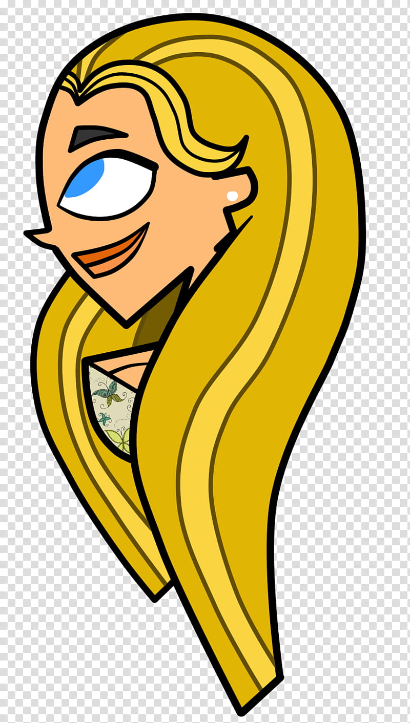 Long Hair Don t Care Total Drama Lindsay transparent background PNG clipart