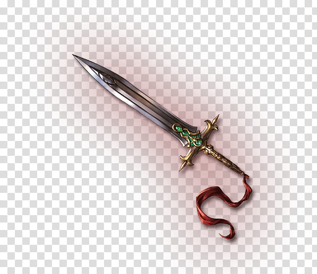 Granblue Fantasy Weapon, Dagger, Sword, Xiphos, Knife, Blade, Sparta, Character transparent background PNG clipart