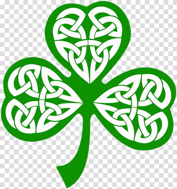 celtic shamrock drawing