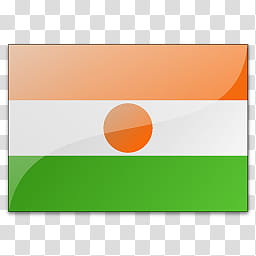 countries icons s., flag niger transparent background PNG clipart