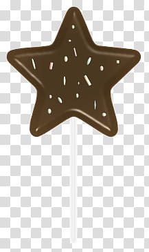Chocolate is a sweet weakness, star illustration transparent background PNG clipart