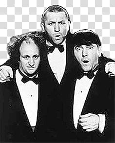 The Three Stooges transparent background PNG clipart