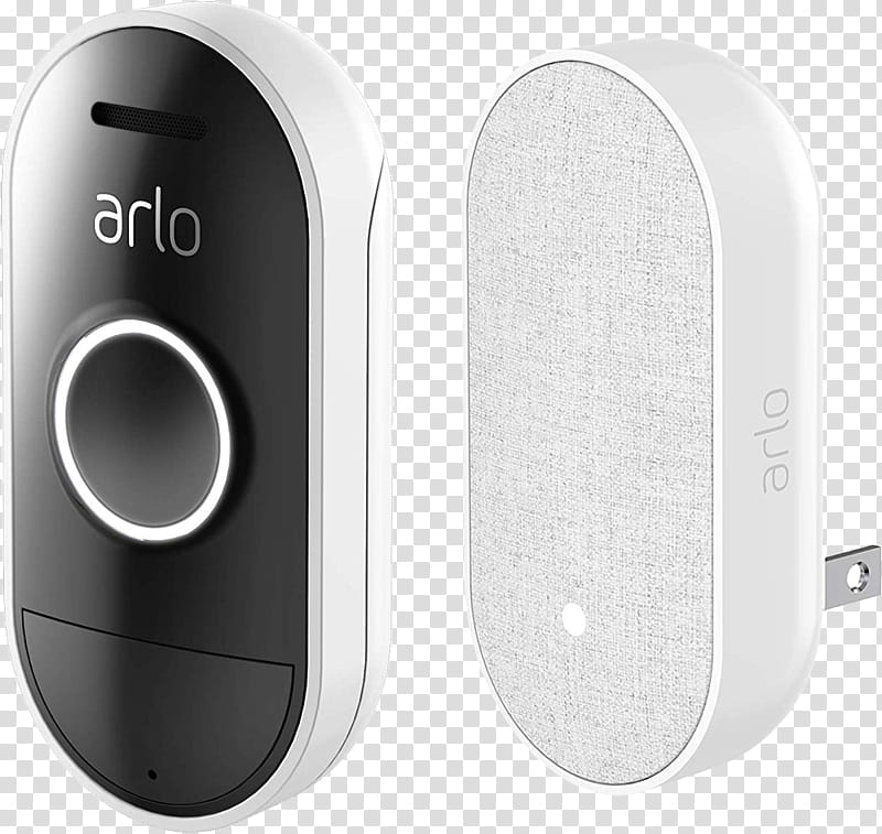 Electronics Accessory Door Bells & Chimes Arlo Audio Doorbell Arlo Chime, Doorbell chime, wireless NETGEAR, Door Bells Chimes, Multimedia, Android, Technology, Gadget, Material Property transparent background PNG clipart
