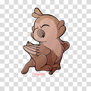 Owl Griffin transparent background PNG clipart thumbnail