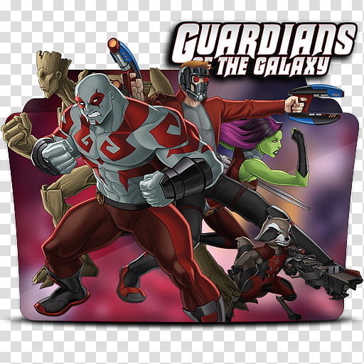 Guardians of the Galaxy Folder Icon , Guardians of the Galaxy  transparent background PNG clipart