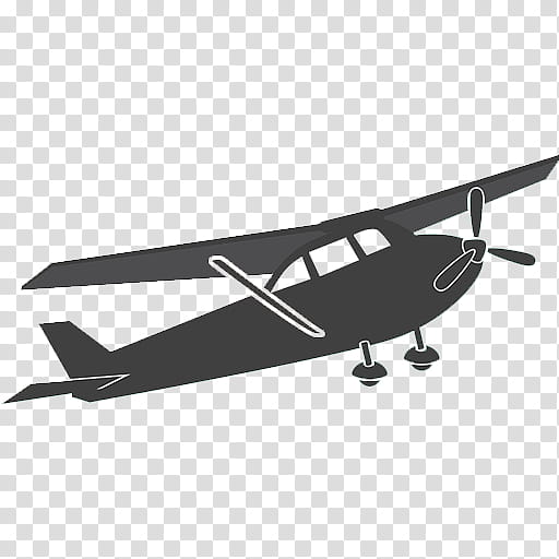 Airplane, Aircraft, Light Aircraft, Aviation, Cessna, Propeller, Wing, Takeoff transparent background PNG clipart
