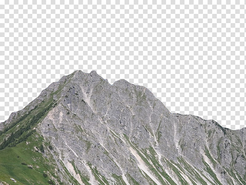 , gray and green rocky mountain during daytime transparent background PNG clipart