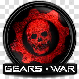 Game  Black, Gears of War logo transparent background PNG clipart