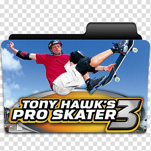 Game Folder   Folders, Tony Hawk's Pro Skater  graphic case transparent background PNG clipart