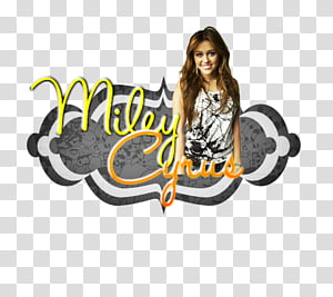 Texto Miley Cyrus transparent background PNG clipart thumbnail