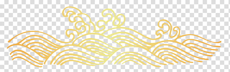Background Motif, Wind Wave, Painting, Sea, Yellow, Text, Line, Hand transparent background PNG clipart