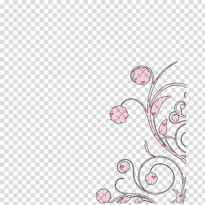 pink petaled flower artwork transparent background PNG clipart