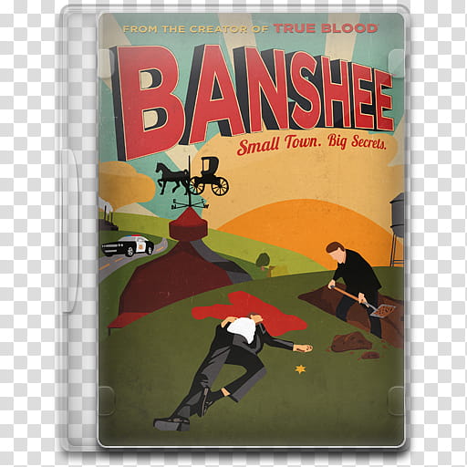 TV Show Icon , Banshee, Banshee small town big secret movie case transparent background PNG clipart