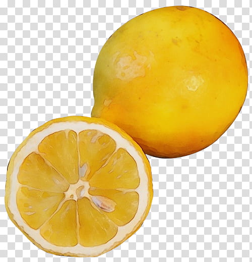 Lemon, Citron, Grapefruit, Vegetarian Cuisine, Meyer Lemon, Lime, Food, Rangpur transparent background PNG clipart