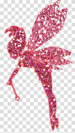 pink fairy artwork transparent background PNG clipart