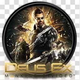 Deus Ex Mankind Divided Icon transparent background PNG clipart