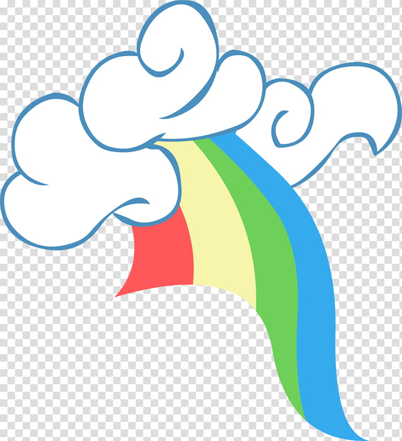 Cutie marks , multcolored clouds illustration transparent background PNG clipart