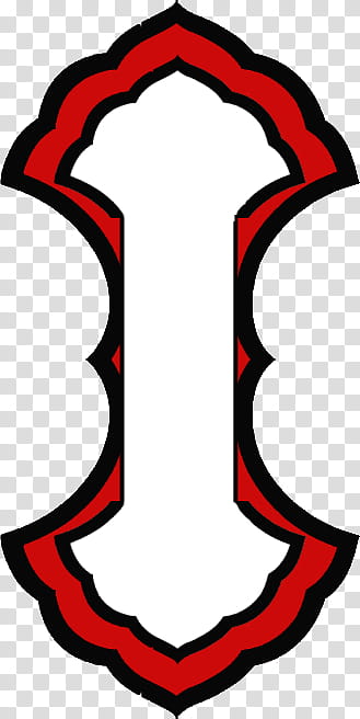 red and black metal frame transparent background PNG clipart