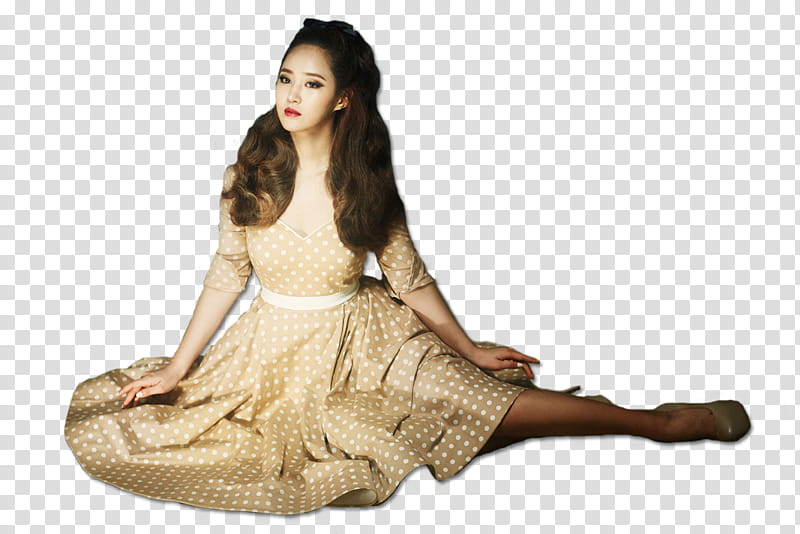 Girls Generation SNSD Lion Heart, woman sitting transparent background PNG clipart