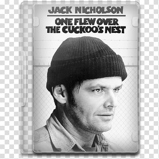 Movie Icon Mega , One Flew Over the Cuckoo's Nest, Jack Nicholson One Flew Over The Cuckoo's Nest poster transparent background PNG clipart
