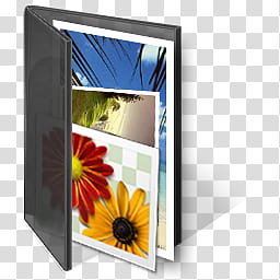Black Vista, gray plastic case icon transparent background PNG clipart