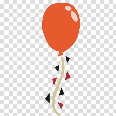Recursos Halloween, flying red balloon transparent background PNG clipart