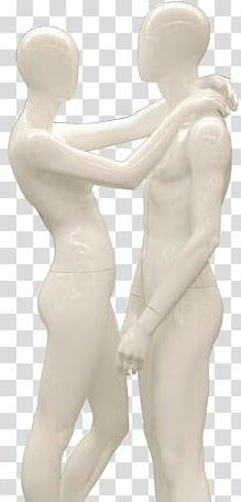 Mannequin Couple, two mannequins illlustration transparent background PNG clipart