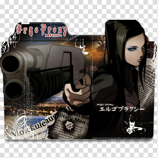 Ergo Proxy - Mancha no Cel