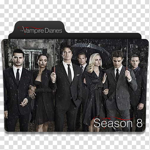 The Vampire Diaries   Folder Icons, Season  (-) transparent background PNG clipart