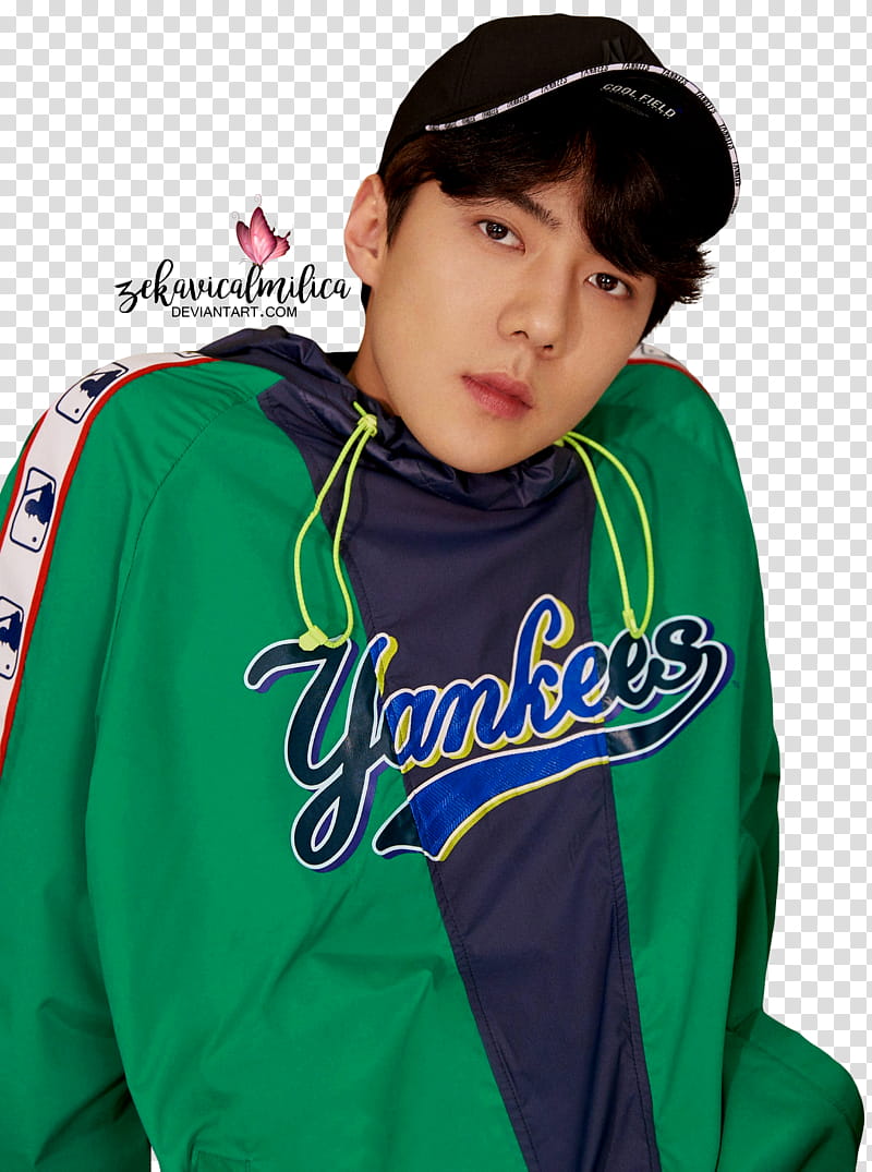 EXO Sehun MLB transparent background PNG clipart