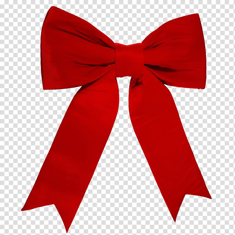 Christmas s, red bowtie ribbon transparent background PNG clipart