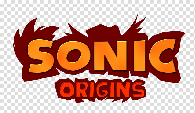 Sonic Origins Logo (Rayman Style) transparent background PNG clipart