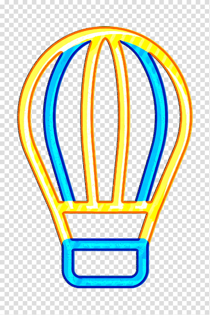 air icon ballon icon holiday icon, Yellow transparent background PNG clipart
