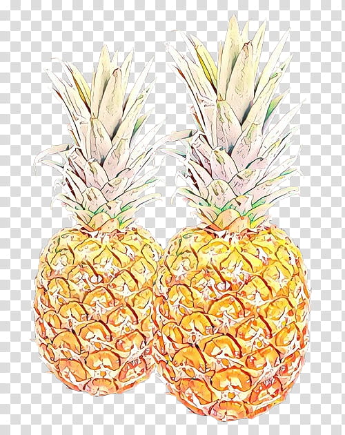 Fruit, Pineapple, Ananas, Yellow, Plant, Food, Poales transparent background PNG clipart