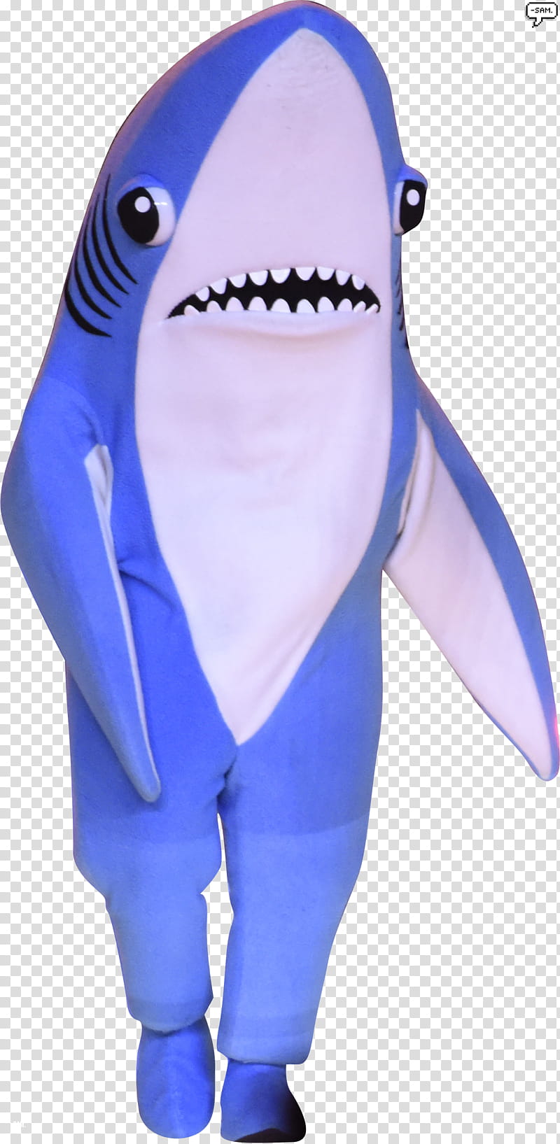 shark mascot transparent background PNG clipart