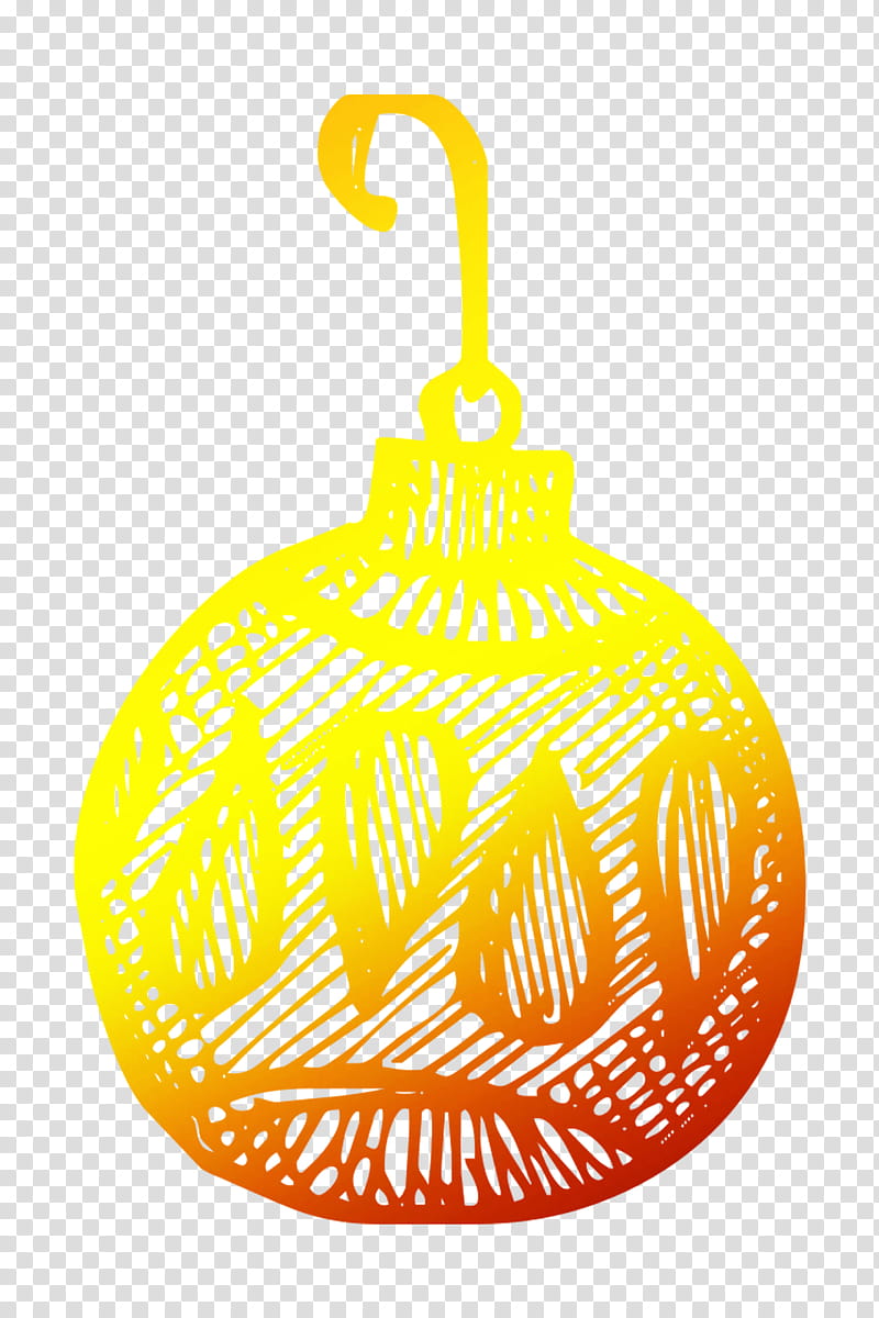 Christmas Line, Pumpkin, Yellow, Christmas Ornament, Christmas Day, Orange, Holiday Ornament transparent background PNG clipart