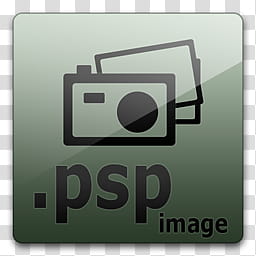 Glossy Standard  , .PSP filename extension icon transparent background PNG clipart