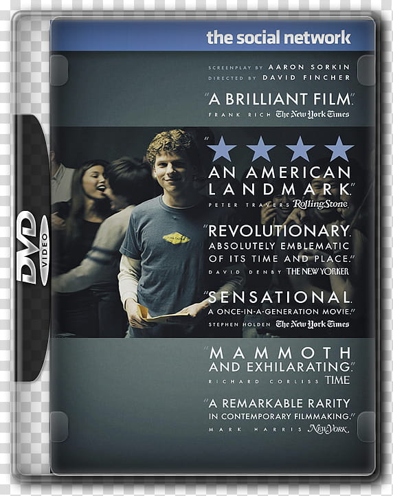 Dvd Movie Case Icons The Social Network Transparent Background Png Clipart Hiclipart