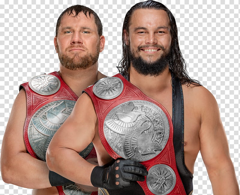 The B Team NEW RAW Tag Team Champions  transparent background PNG clipart
